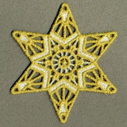 FSL Metallic Snowflakes 08