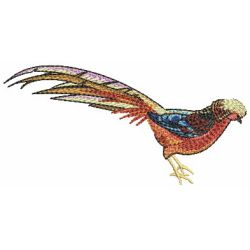 Pheasant 02 machine embroidery designs