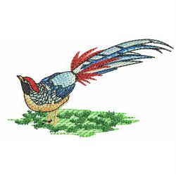 Pheasant 08 machine embroidery designs