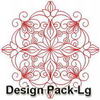 Redwork Fancy Quilt