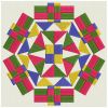 Colorful Quilt Block 13