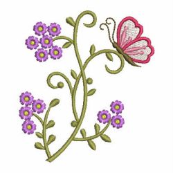 Colorful Floral 04 machine embroidery designs