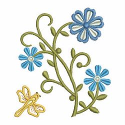 Colorful Floral 06 machine embroidery designs