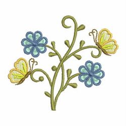 Colorful Floral 08 machine embroidery designs