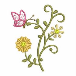 Colorful Floral 10 machine embroidery designs