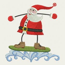 Stick Santas 02 machine embroidery designs