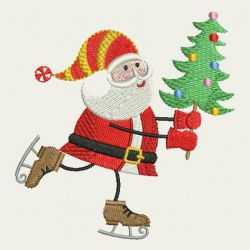 Stick Santas 03 machine embroidery designs