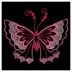 Vintage Butterfly 03 machine embroidery designs