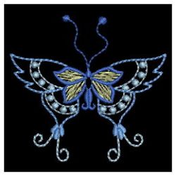 Vintage Butterfly 07 machine embroidery designs