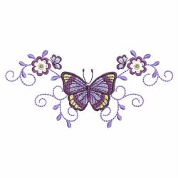 Elegant Butterfly Borders 01 machine embroidery designs