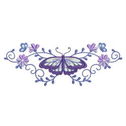 Elegant Butterfly Borders 04 machine embroidery designs