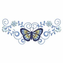 Elegant Butterfly Borders 05 machine embroidery designs