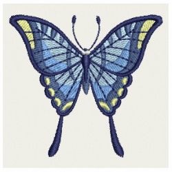 Elegant Butterflies 06 machine embroidery designs