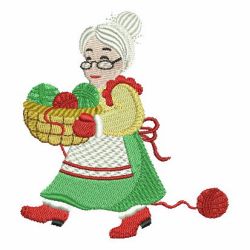 Mrs Claus 02 machine embroidery designs