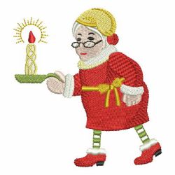 Mrs Claus 05 machine embroidery designs