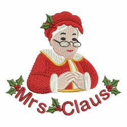 Mrs Claus 07 machine embroidery designs