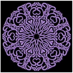 Round Fancy Symmetry 02 machine embroidery designs