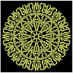 Round Fancy Symmetry 05 machine embroidery designs