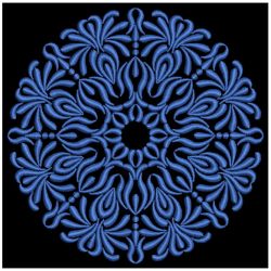 Round Fancy Symmetry 10 machine embroidery designs