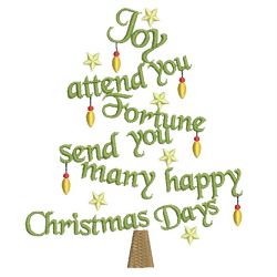 Christmas Greetings 01 machine embroidery designs