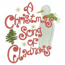 Christmas Greetings 06 machine embroidery designs