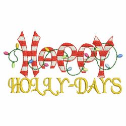 Christmas Greetings 10 machine embroidery designs