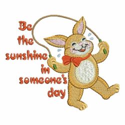 Happy Rabbit 09 machine embroidery designs