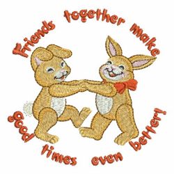 Happy Rabbit 10 machine embroidery designs