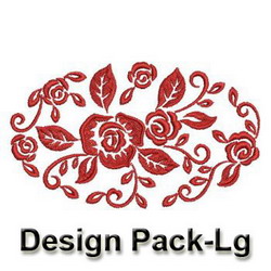 Heirloom Damask Roses 1 machine embroidery designs