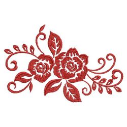 Heirloom Damask Roses 1 09 machine embroidery designs