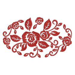 Heirloom Damask Roses 1 10 machine embroidery designs