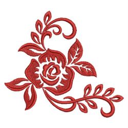 Heirloom Damask Roses 2 05 machine embroidery designs