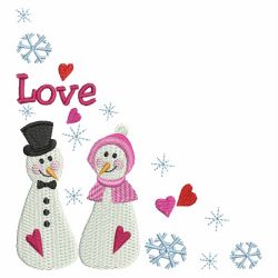 Valentine Snowman 07