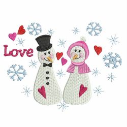 Valentine Snowman 08