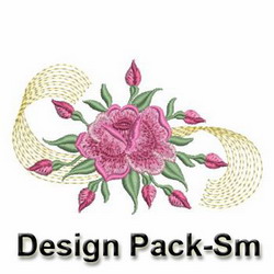 Bullion Roses machine embroidery designs