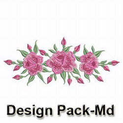 Bullion Roses machine embroidery designs