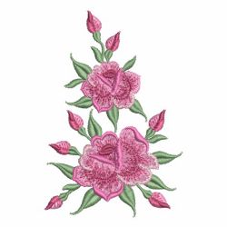 Bullion Roses 07 machine embroidery designs