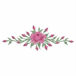 Bullion Roses 11 machine embroidery designs