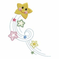 Heirloom Cute Stars 05 machine embroidery designs