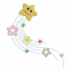 Heirloom Cute Stars 06 machine embroidery designs
