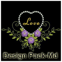 Heirloom Lovely Roses 2 machine embroidery designs
