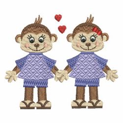 Cute Valentine Monkey 12