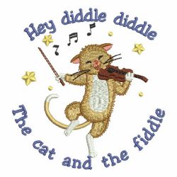 Hey Diddle Diddle 05 machine embroidery designs