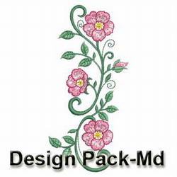 Asia Rose 2 machine embroidery designs