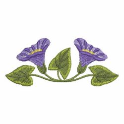 Cute Morning Glory 10 machine embroidery designs