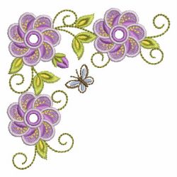 Heirloom Purple Flower 2 10 machine embroidery designs