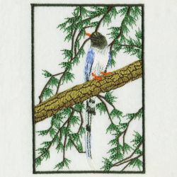 Blue Magpie 05 machine embroidery designs