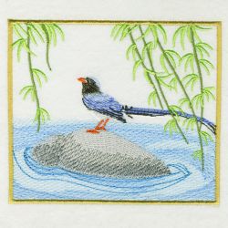 Blue Magpie 10 machine embroidery designs