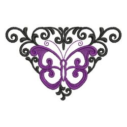 Heirloom Butterfly Deco 01 machine embroidery designs