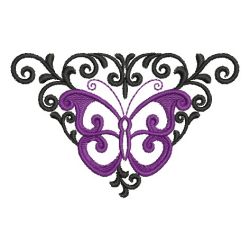 Heirloom Butterfly Deco 01 machine embroidery designs